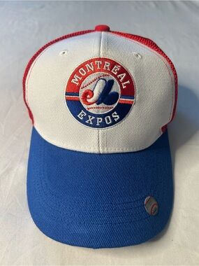Vintage Montreal Expos Cooperstown Collection Trucker Hat